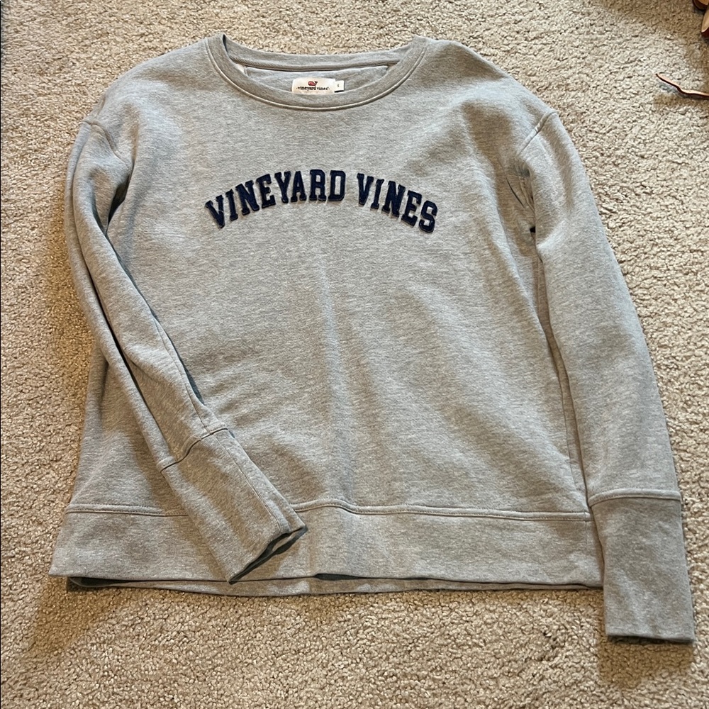 Vineyard Vines Heather Gray Crewneck